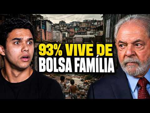 93% DESSA CIDADE VIVE DO BOLSA FAMÍLIA (o governo ama)