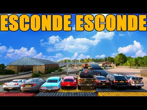 ESCONDE ESCONDE NA FERROVIA ABANDONADA - FORZA HORIZON 4 - GAMEPLAY