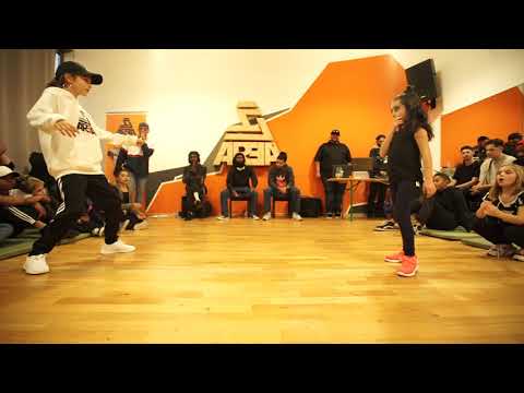 ROOKIE 47 BATTLE // Hip Hop Kids - Letizia vs Juana
