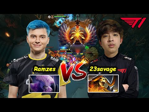 23savage vs Ramzes  - CIS Ranked On Fire Carry Battle Dota 2 7.30b