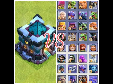 Max  Town Hall 13 VS All Max troops Coc Private server