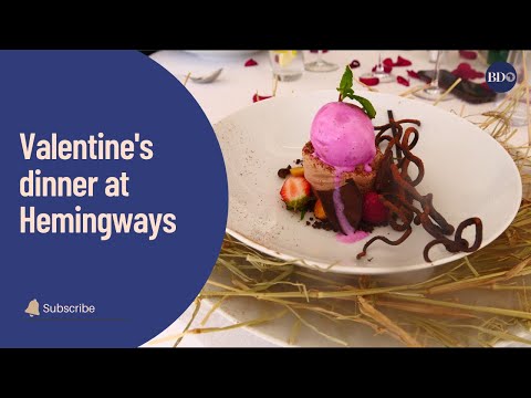 Celebrate your love with a dinner at Hemingways, Nairobi