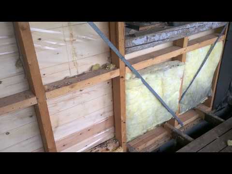 Ремонт старого каркасного дома