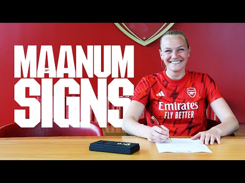 Frida Maanum signs new Arsenal contract!