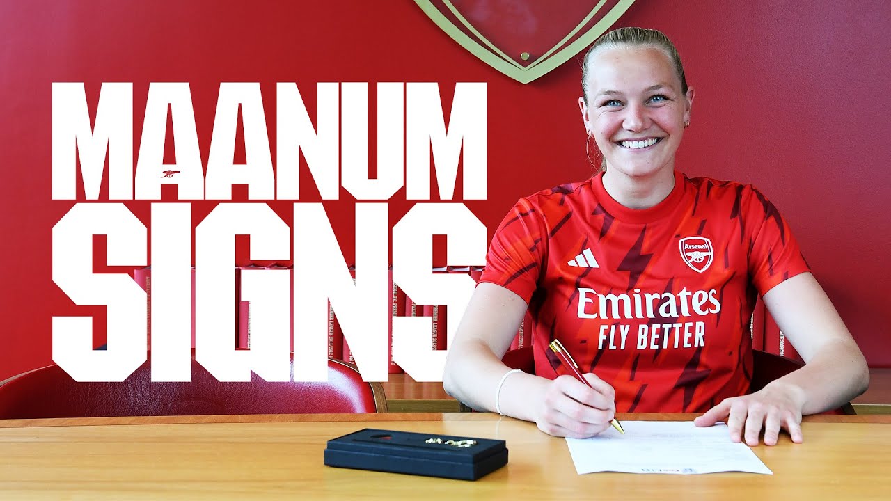 Frida Maanum signs new Arsenal contract!