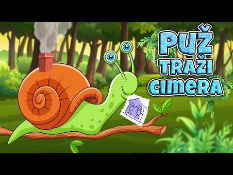 Puž traži cimera 🐌 Pesmica za decu o životinjama 🐰 Eci Peci Pec