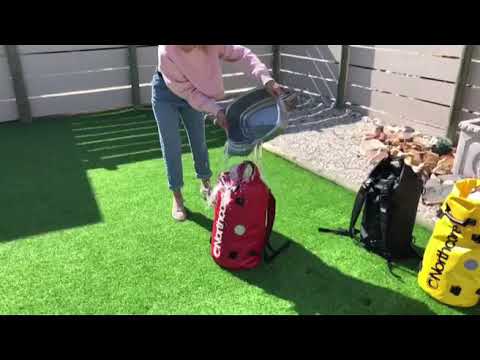 The Northcore 40L Heavy Duty Dry Bag - Red