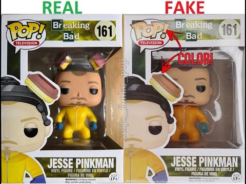 Funko Pop Legit Guide "Real Vs Fake": JESSE PINKMAN #161 – BREAKING BAD