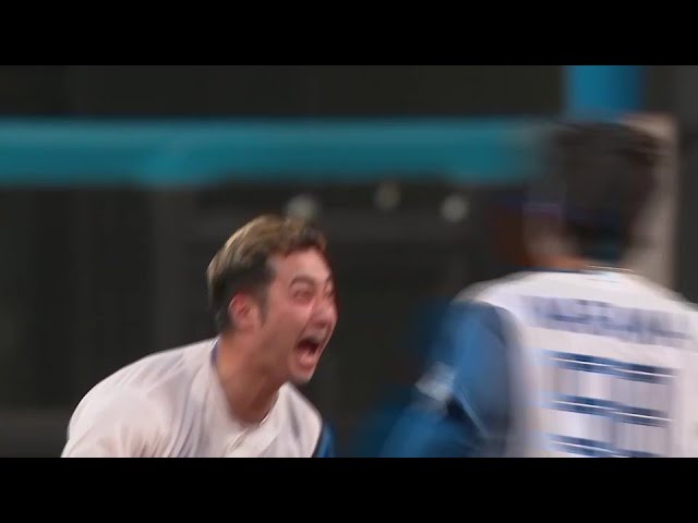 【10回裏】大航海はまだまだ続く!! ファイターズ・淺間大基がライトへのサヨナラタイムリー!!  2024年10月13日 北海道日本ハムファイターズ 対 千葉ロッテマリーンズ