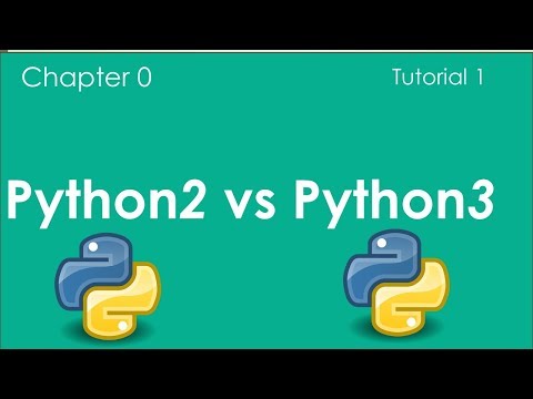 Python2 vs Python3 Python tutorial 01
