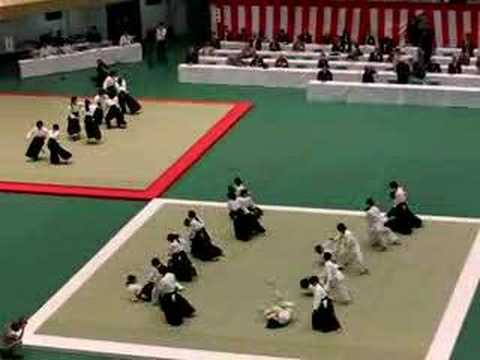 all japan aikido demo synchro