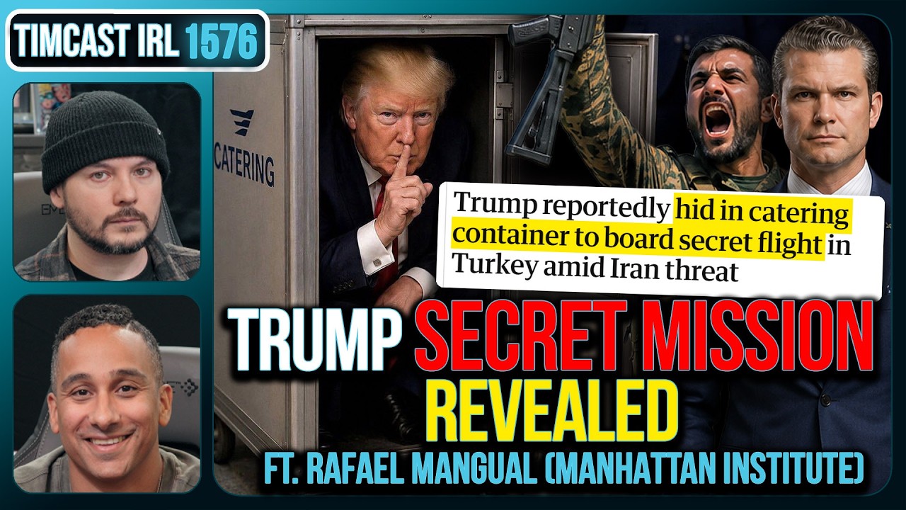 Trump SECRET MISSION REVEALED, It Was A TRAP To Catch BETRAYERS | Timcast IRL