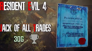 Resident Evil 4 - Jack of All Trades Trophy/Achievement Guide