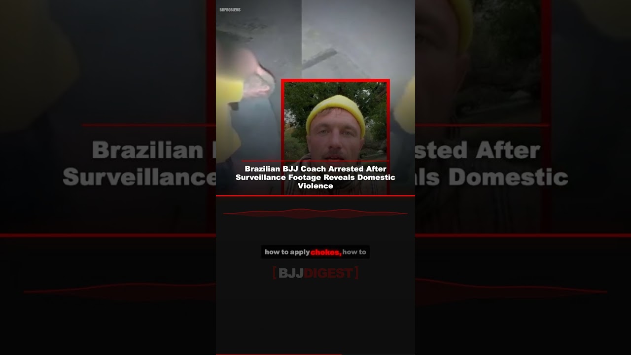 BJJ Coach Arrested After Surveillance Captures Assault #Shorts