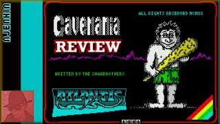 Cavemania - on the ZX Spectrum 48K !! with Commentary