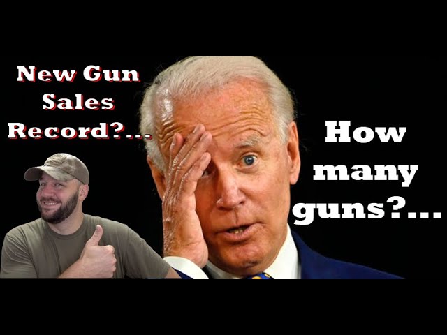 The US is set to break a NEW Gun Sales record this year… Even OVER 2020…