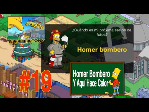 Los Simpson Springfield "Black Friday 2020: Cap. 19 - Homer bombero y aquí hace calor" por Tony