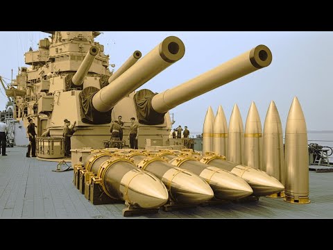 Japanese Navy Horrified by the Iowa's 16-Inch Shell RANGES
