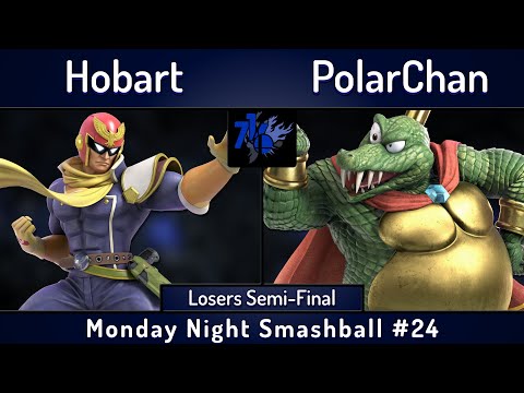 MNS # 24 | Hobart (Captain Falcon) vs PolarChan (King K Rool) | Losers Semis | SSBU Smash Ultimate