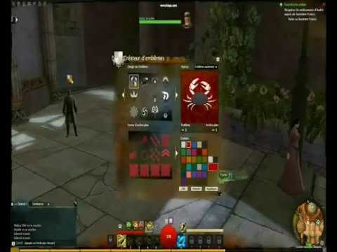 comment modifier le blason de guilde gw2