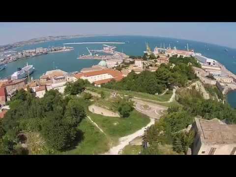 I sedici forti di Ancona dal drone!