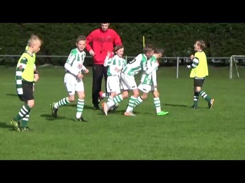 23-04-2016 : Zeelandia Middelburg E1 - Kloetinge E1 ; eerste helft