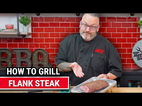 How To Grill Flank Steak On A Traeger - Ace Hardware