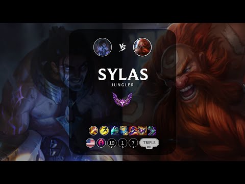 Sylas Jungle vs Gragas - NA Master Patch 13.18