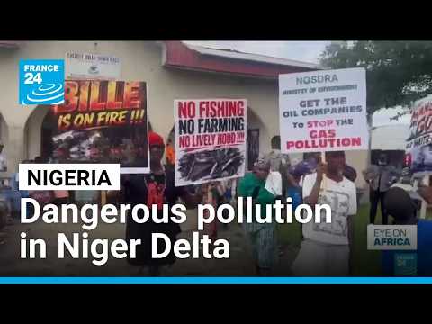 Community complains of toxic flammable gas leaks in Nigeria's Niger Delta