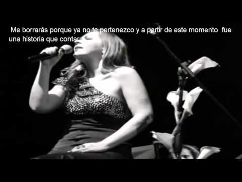 ME BORRARÁS  MARÍA ISABEL SAAVEDRA.(letra)