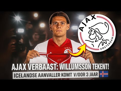 TRANSFER BOMB! AJAX SIGNS BRYNJÓLFUR DARRI WILLUMSSON UNTIL 2028 | Ajax Latest News