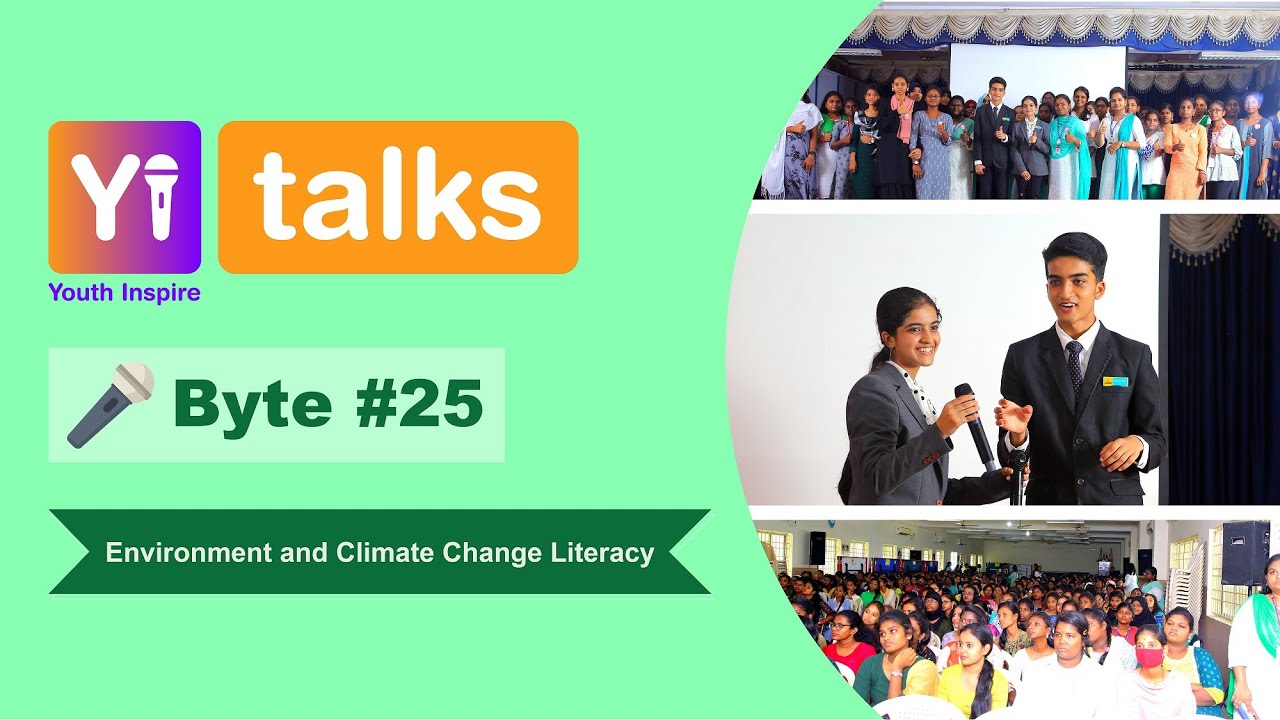 Yi Talks | Environmental and Climate Change Literacy | Shri Krishnaswamy College, Chennai