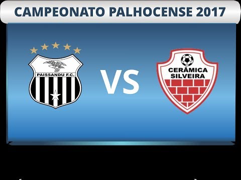 PALHOCENSE 2017 - PAISSANDÚ 0 X 3 CERÂMICA - GOLS