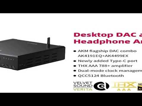 FiiO K9 AKM Desktop DAC AMP Headphone Amplifier AK4191EQ AK4499EX chips THX AAA 788+ Bluetooth LDAC