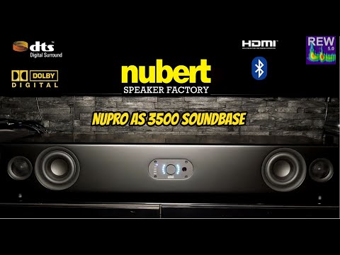 Nubert nuPro AS-3500 Soundbase / Soundbar / Review / Test / Unboxing / Measurement ..
