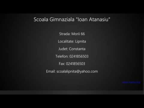Scoala Gimnaziala "Ioan Atanasiu" Lipnita