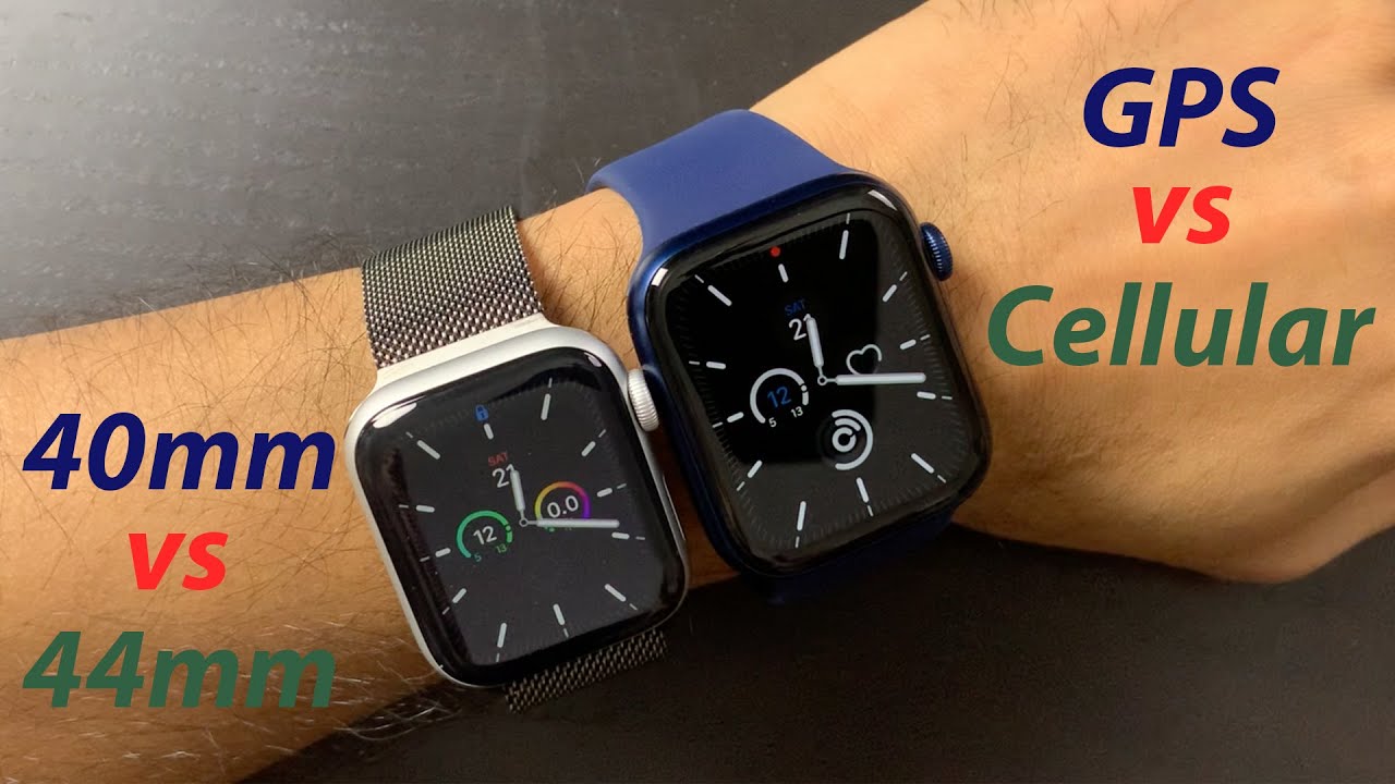 Apple Watch Series 6 GPS vs Cellular? 7 differences you should know before you choose!
