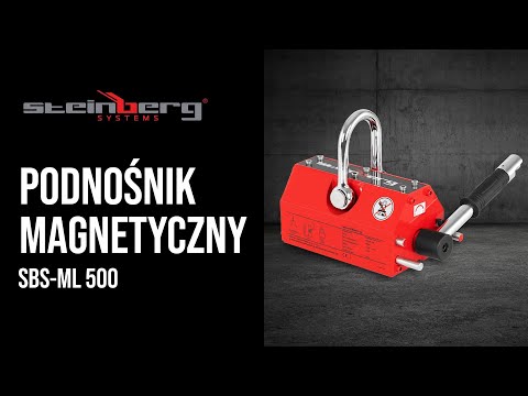 Video - Podnośnik magnetyczny - 500 kg