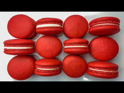 LIVE Red Velvet Macarons