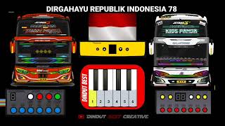 Download lagu Bermain telolet basuri 17 agustus dan Indonesia Raya 🇮🇩 spesial HUT RI 78 mp3