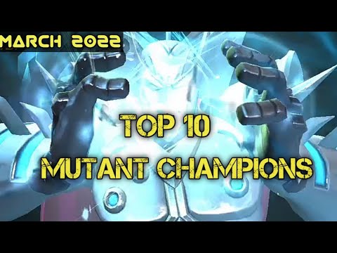 MCOC Top 10 Mutant Champions March 2022 | Marvel Contest of Champions | Best Mutant Champions