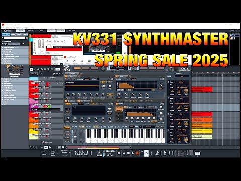 KV331 Audio SynthMaster Spring Sale 2025 Including SynthMaster 3 $49 & SynthMaster One (iOS) $1.99
