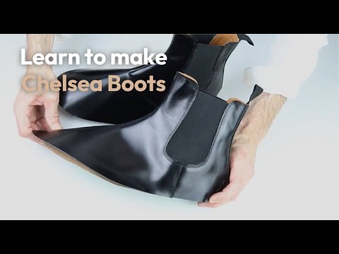 Make Handmade Leather Chelsea Boots – Step-by-Step Shoemaking Tutorial