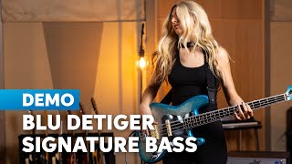 Video thumbnail for Blu DeTiger Signature Fender Limited Player Plus Jazz Bass Demo, Starring Blu DeTiger by Sweetwater Soundcheck