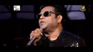 Urvashi Urvashi - A. R. Rahman in Dhaka Cricket Celebrates Mujib 100 Concert