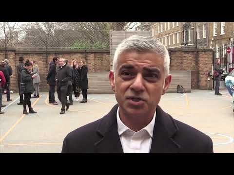 Sadiq Khan talks about new measures to improve London's air quality