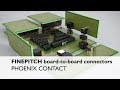 FINEPITCH board-to-board connectors with 0.8 mm pitch