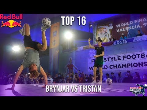 Brynjar (Norway) vs Tristan (France) - TOP 16 | RED BULL STREET STYLE 2021 | Freestyle Battle RBSS