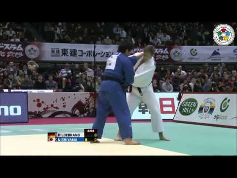 Judo Grand Slam Tokyo 2013: Aaron HILDEBRAND (GER) - Daiki NISHIYAMA (JPN) Bronze [-90kg]