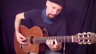 (Blood Brother) Tommy Emmanuel - nylon-string version by Daryl Shawn